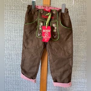 NWT Bondi Gipfelkraxler Boys Trachten Pants 130